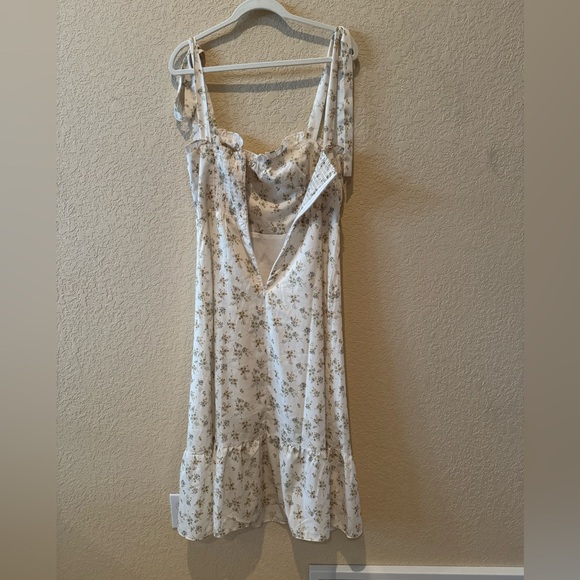 NWT o.p.t Toile de Jouy Floral Print Sleeveless Midi Dress, Size 8 - Picture 8 of 13